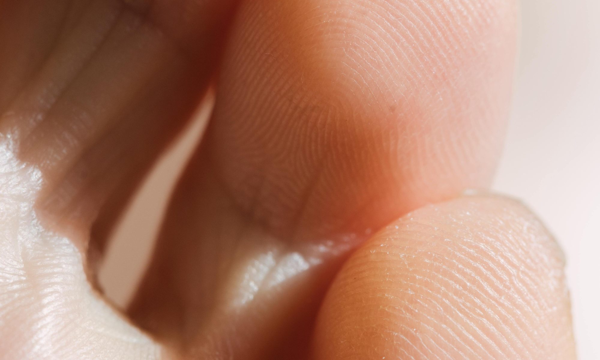 Detailed close-up of human toes showcasing skin texture and structure.